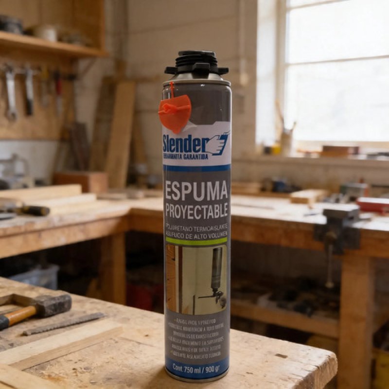 Espuma De Poliuretano Proyectable Slender Premium C/boquilla