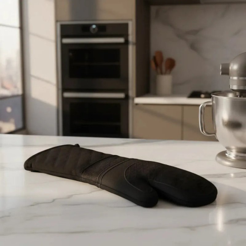 Guante Cocina Grande Silicona Y Algodón 212g, 50x19cm