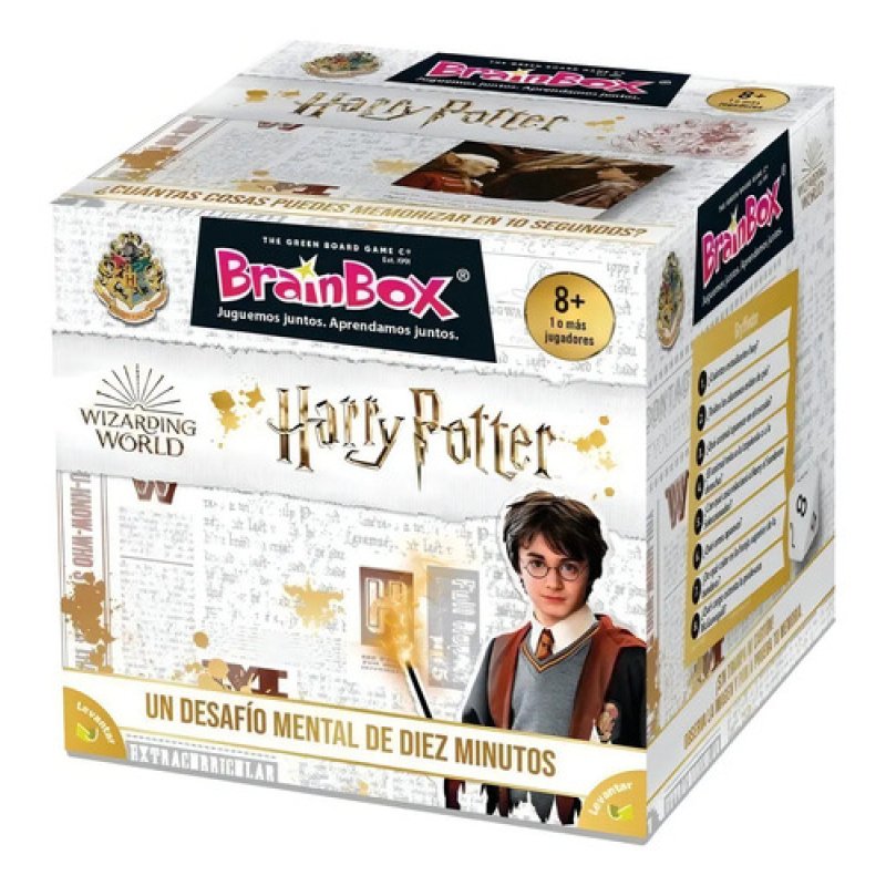 Juego de cartas Asmodee BrainBox Harry Potter español