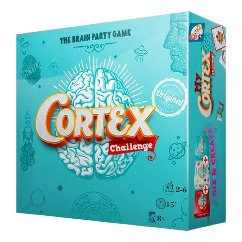 Juego De Mesa Cortex Asmodee Tactil Juego Ingenio Challenge
