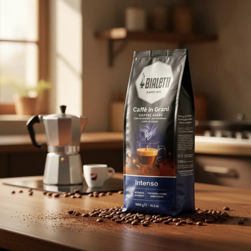 Café En Grano Bialetti Intenso Italiano 1kilo
