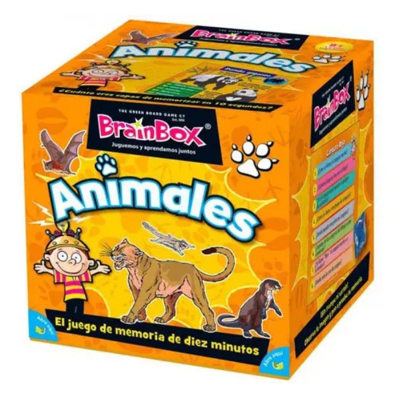 Brain Box Animales Juego De Mesa Asmodee