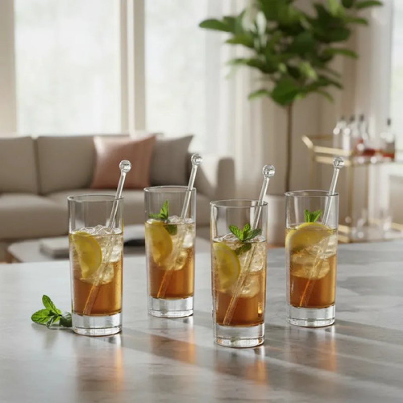 Vaso Tubo 300ml Fondo Grueso 72 Unidades Cilantrobazar