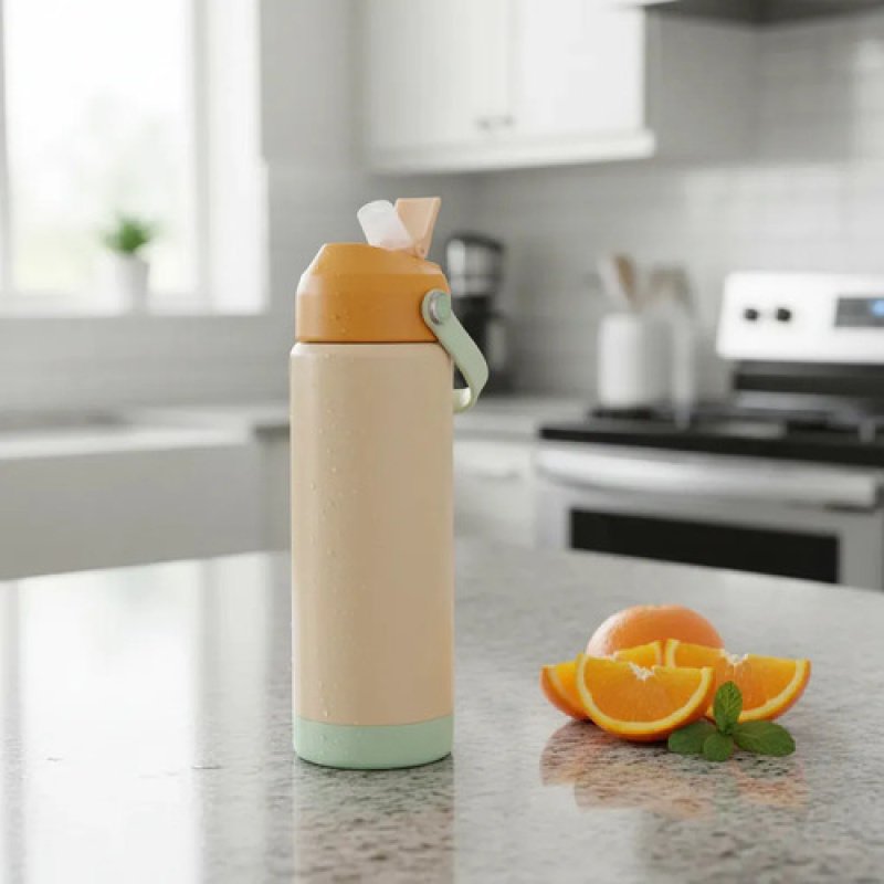 Botella Termica 500ml Silky Cilantrobazar Naranja