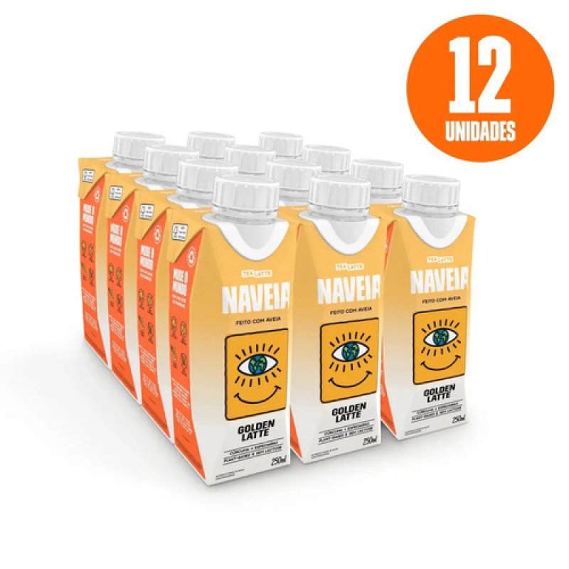 Pack De 12 Leches De Avena Naveia Golden 250ml