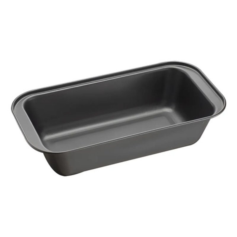 Budinera Antiadherente Asadera Molde De Pan Budín 25x13x6cm Gris