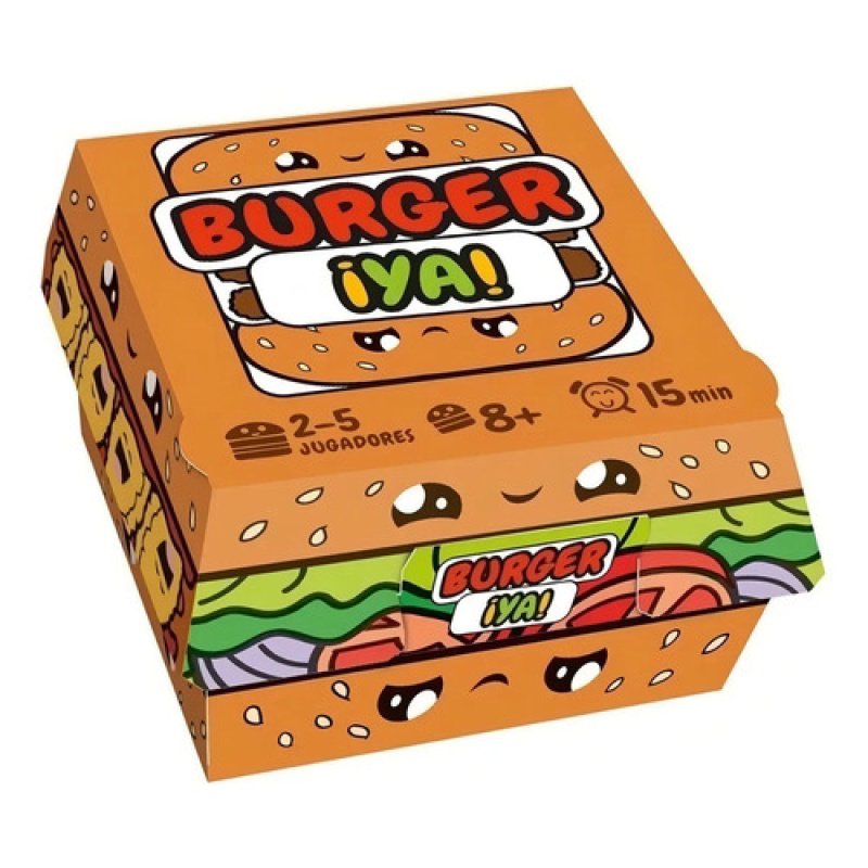 Burger ¡ya! Juego De Mesa Español - Asmodee