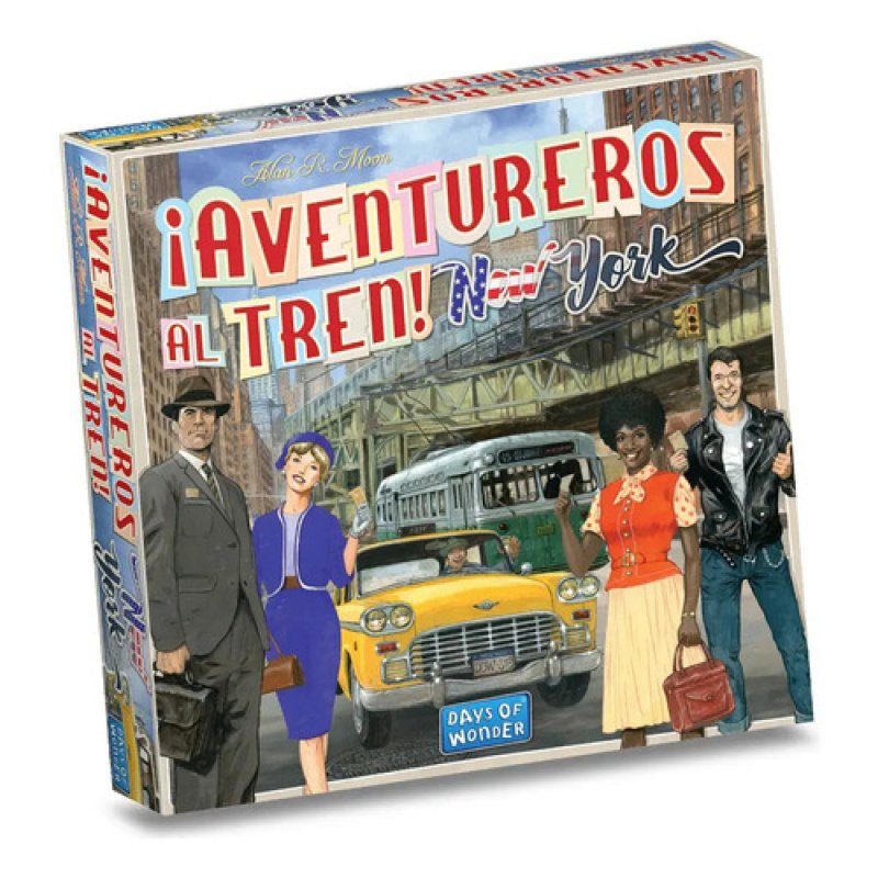 Juego Aventureros Al Tren 8+ Days Of Wonder
