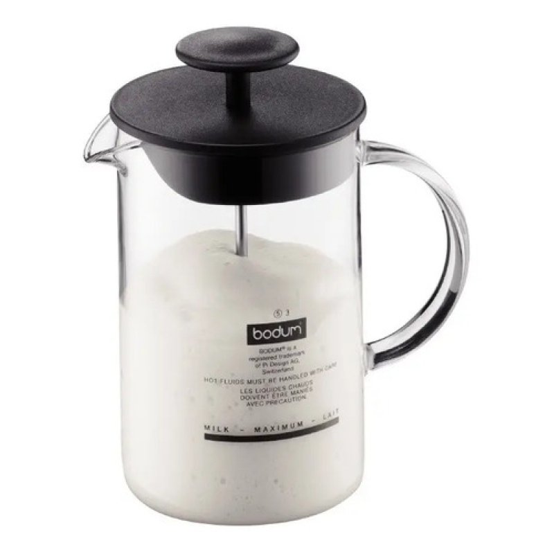 Espumador De Leche 250ml Negro Latteo Bodum
