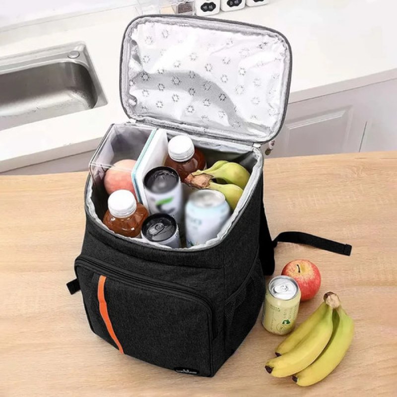 Mochila conservadora termica 18L Negra Cilantrobazar