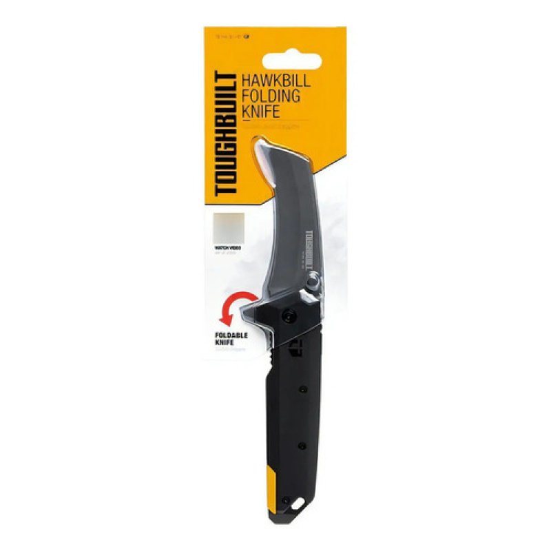 Cuchillo Curvo Plegable Thoughbuilt Tb-h4-30-hb Color Negro
