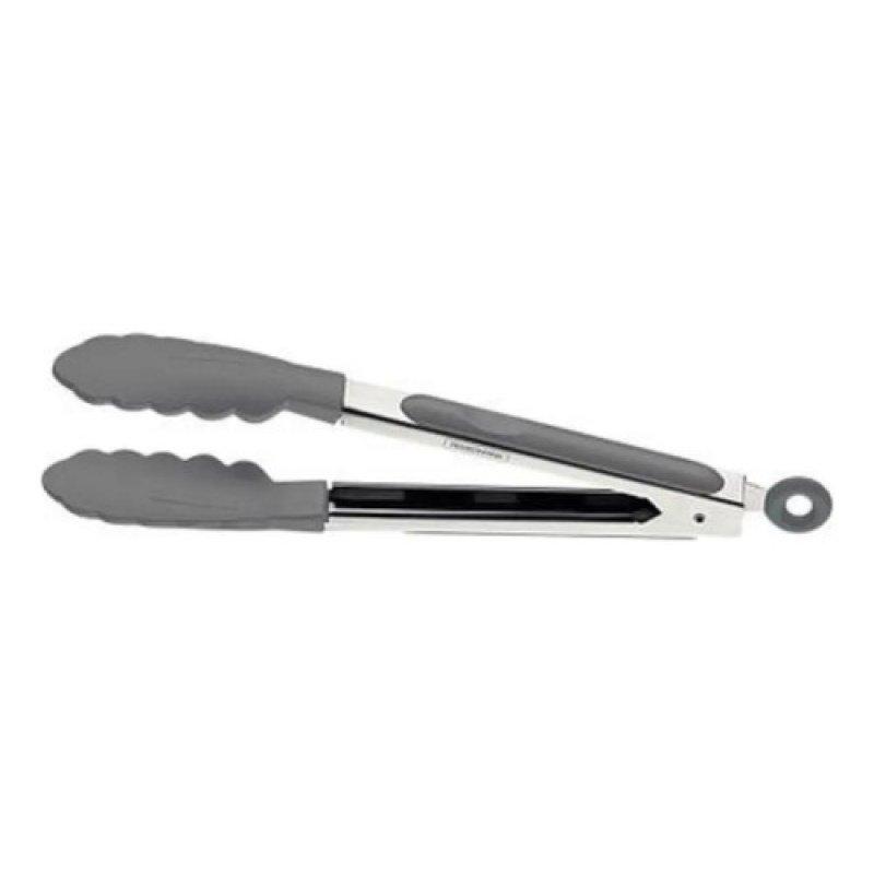 Empuñadura Multiusos De Silicona, Silicona Y Acero Inoxidable, 29 Cm Gris Ónix