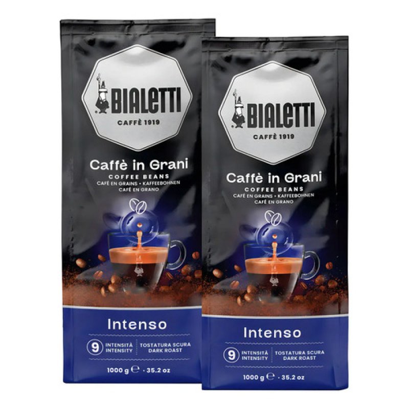Cafe En Grano 2 Kilos Bialetti Intenso Italiano