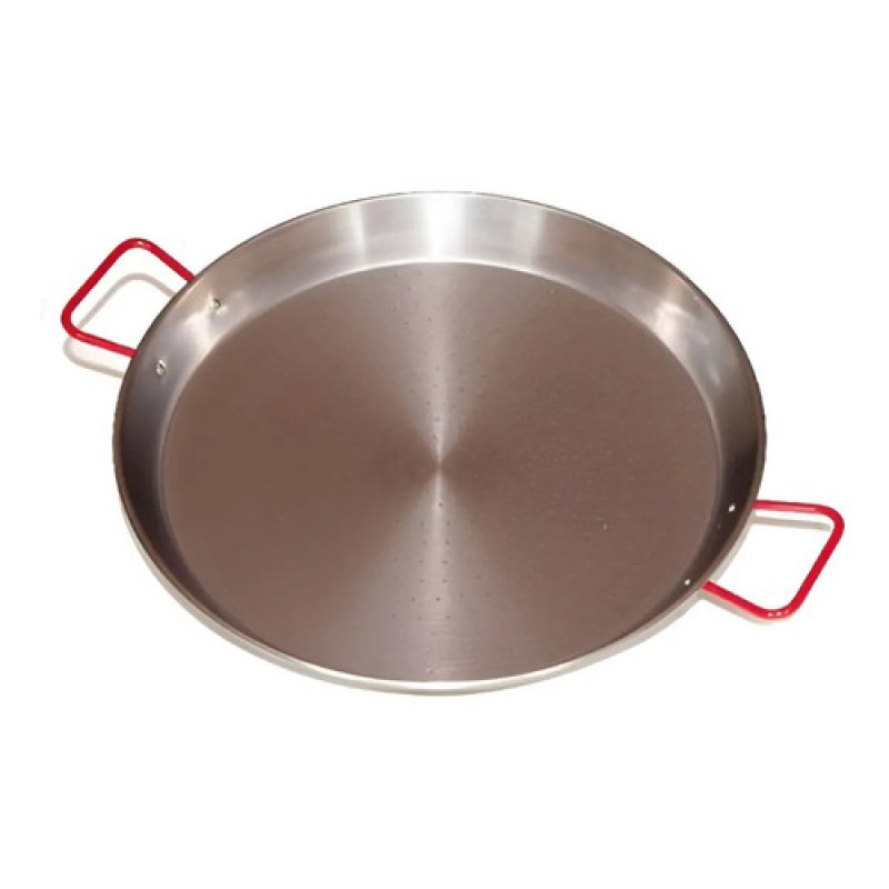 Paellera Acero Pulido De 42cm(10 Porciones) Pujadas