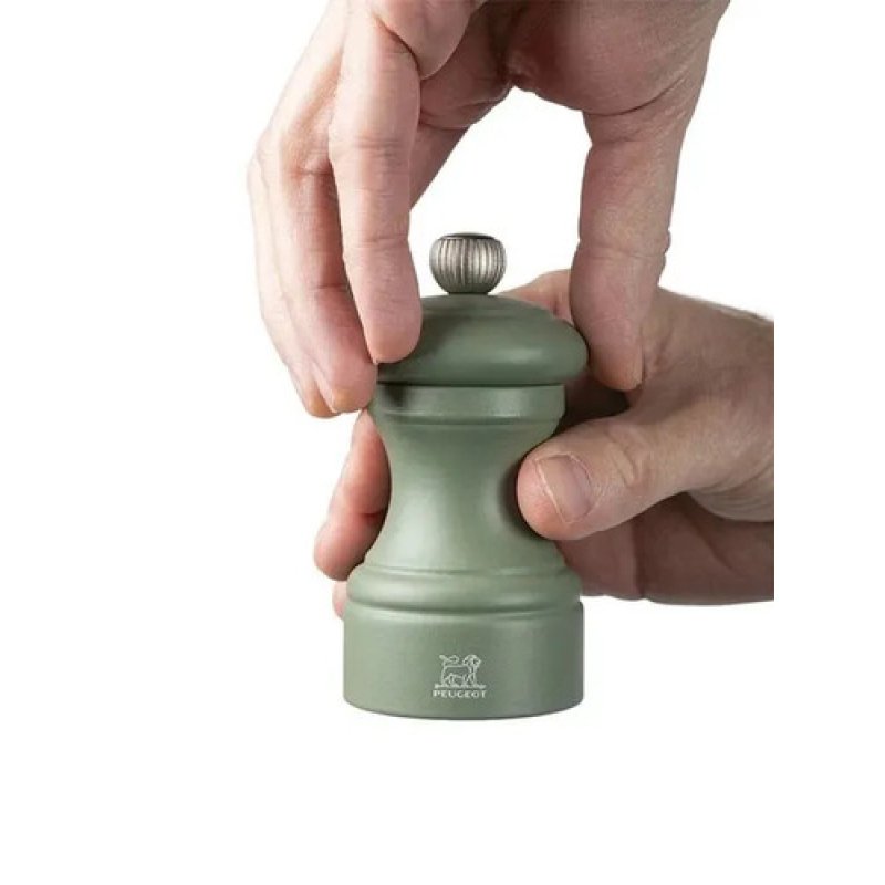 Molinillo Pimentero Peugeot 10cm Bistro Madera Verde Pastel
