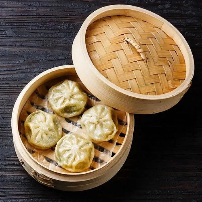 Vaporera De Bamboo D20x15cm Ken Hom