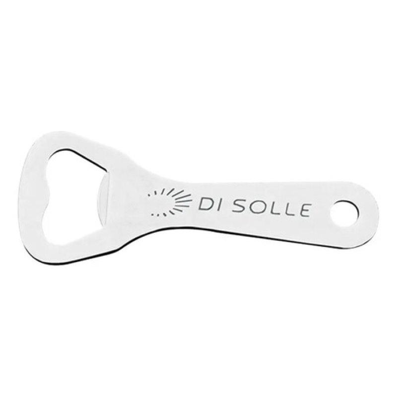 Destapador Di Solle Acero Inoxidable 10cm Gris Botellas Rectangular