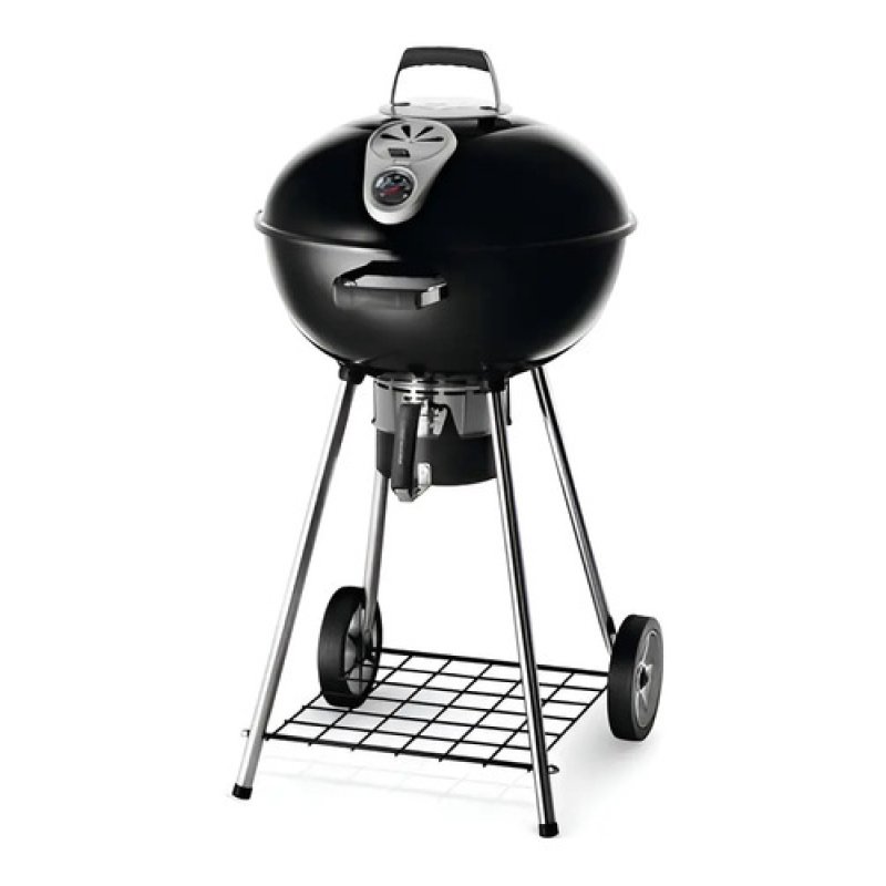 Parrilla Móvil A Carbón Napoleon Nk22k-leg-2 Negro Porcelana
