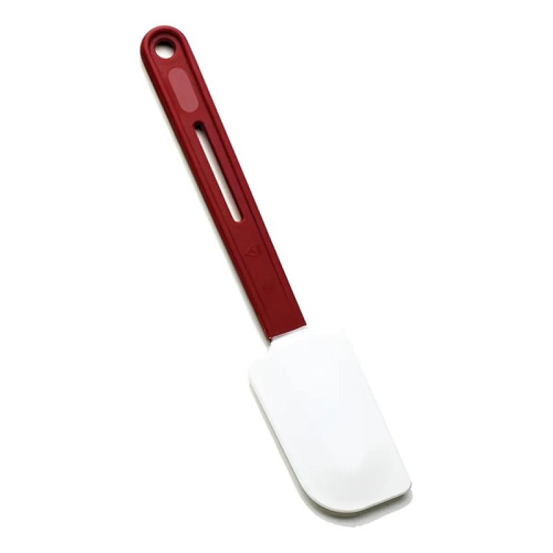 Espátula Silicona Alta Temperatura 260°c 25cm Blanco Pujadas