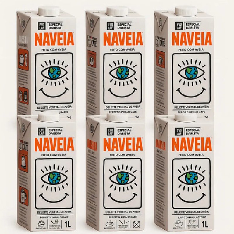 Pack De 6 Cajas De Leche De Avena Naveia Barista