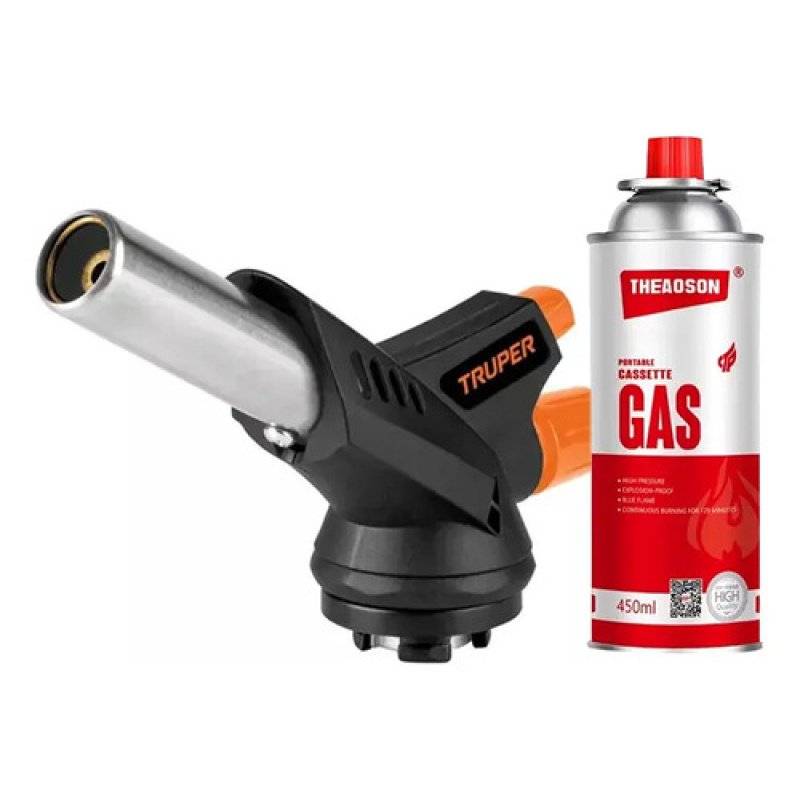 Soplete Para Cocina Con Garrafa De Gas Truper 101969