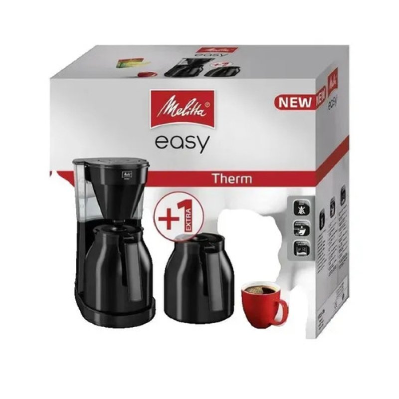 Máquina De Café De Filtro Melitta Easy 1050 W 1 L 2 Jarras